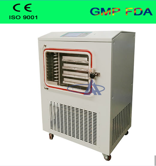 Application of freeze-drying machine in preparation of calcium alginate sponge medical dressing